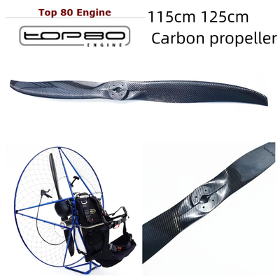 Best balance propeller TOP 80 paramotor Real carbon material paramotor propeller  good quality