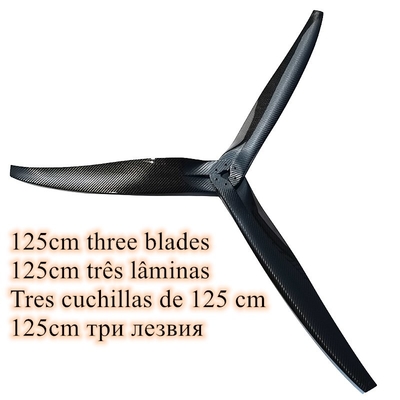 PAP PA 125CC Paramotor carbon propeller 125cm reducer 1:3.65 4 M6 d60mm tax incl free shipping