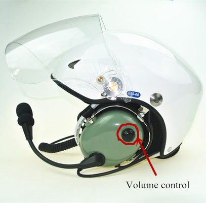 PPG helmet/Paramotor helmet with full headset EN966