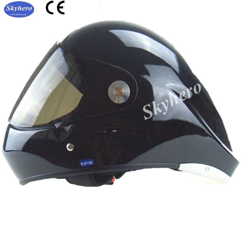 Skate boarding helmet full face CE Full face paragliding helmet red