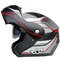 Flip up Dual Lens full face Motorcycle Helmet with Built-in Integrated Bluetooth Intercom system