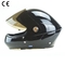 Black White Hang glider helmet full face Paraligliding helmet 850g+/-50g EN966 certification