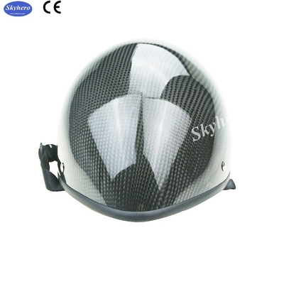 Real carbon material EN966 standard Paragliding helmet 330g+/-50g super light color fiber carbon