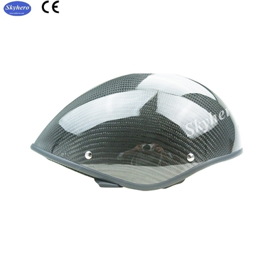 Real carbon material EN966 standard Paragliding helmet 330g+/-50g super light color fiber carbon