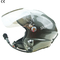 Paramotor helmet GD-G with full headset Red colour M L XL XXL size in stock blue red black