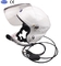 White Noise Cancel Paramotor Helmet With Goprobase Professional Factory