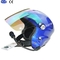 Paramotor helmet Full headset white clor blue red black Specially design for paramotor Kevlar / glass fibe M L XL XXL