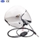 Black Noise Cancel Paramotoring Helmet EN966 Standard Headset Single 6.3mm Jack Plug