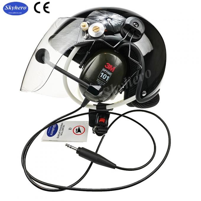 EN966 Paramotor helmet with high noise cancel headset Powered
