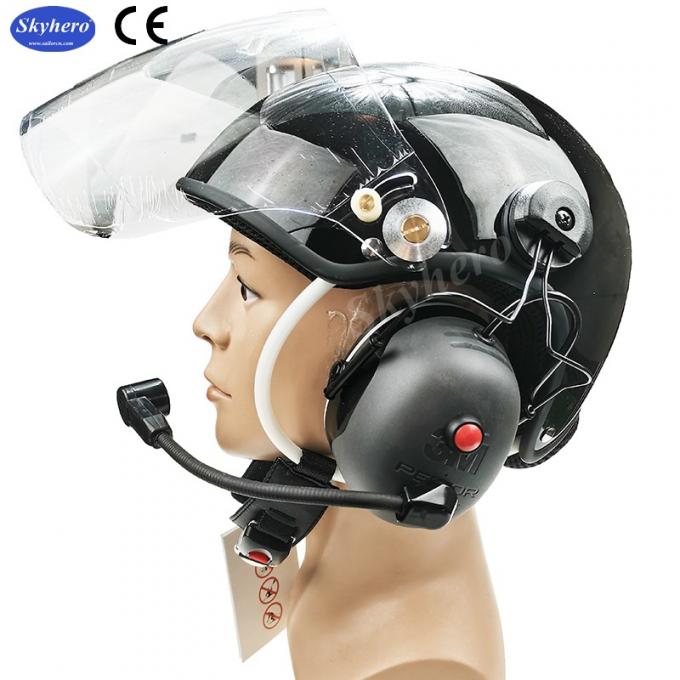 EN966 Paramotor helmet with high noise cancel headset 3M Powered
