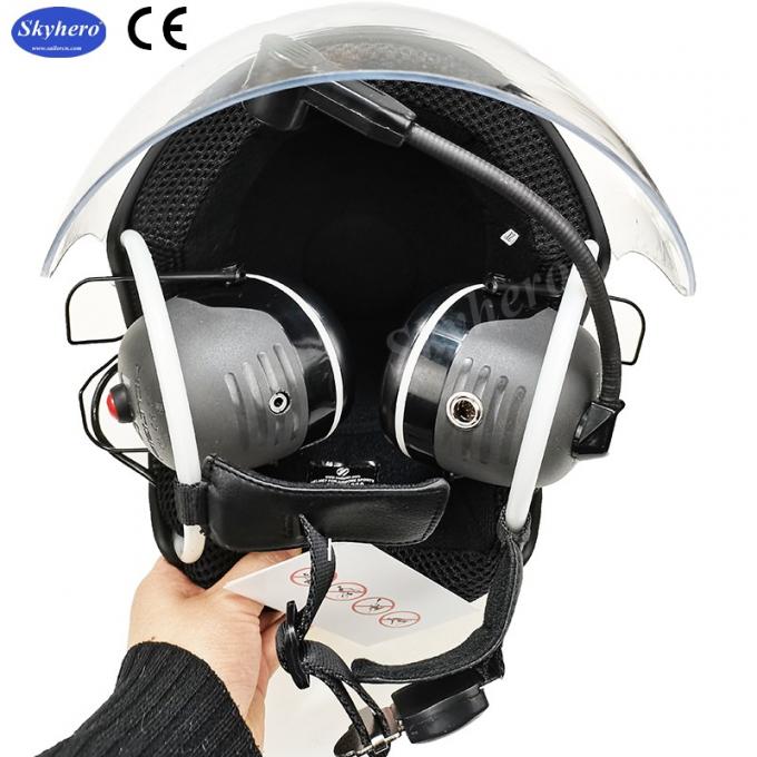 EN966 Paramotor helmet with high noise cancel headset 3M Powered